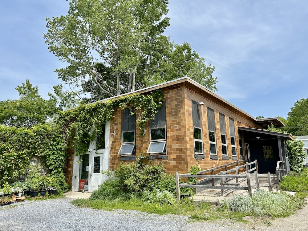 Essex Food Hub building in Westport, New York